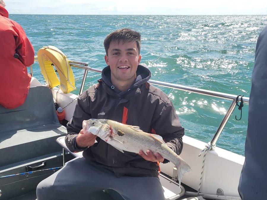 Bass fishing trips from Saundersfoot